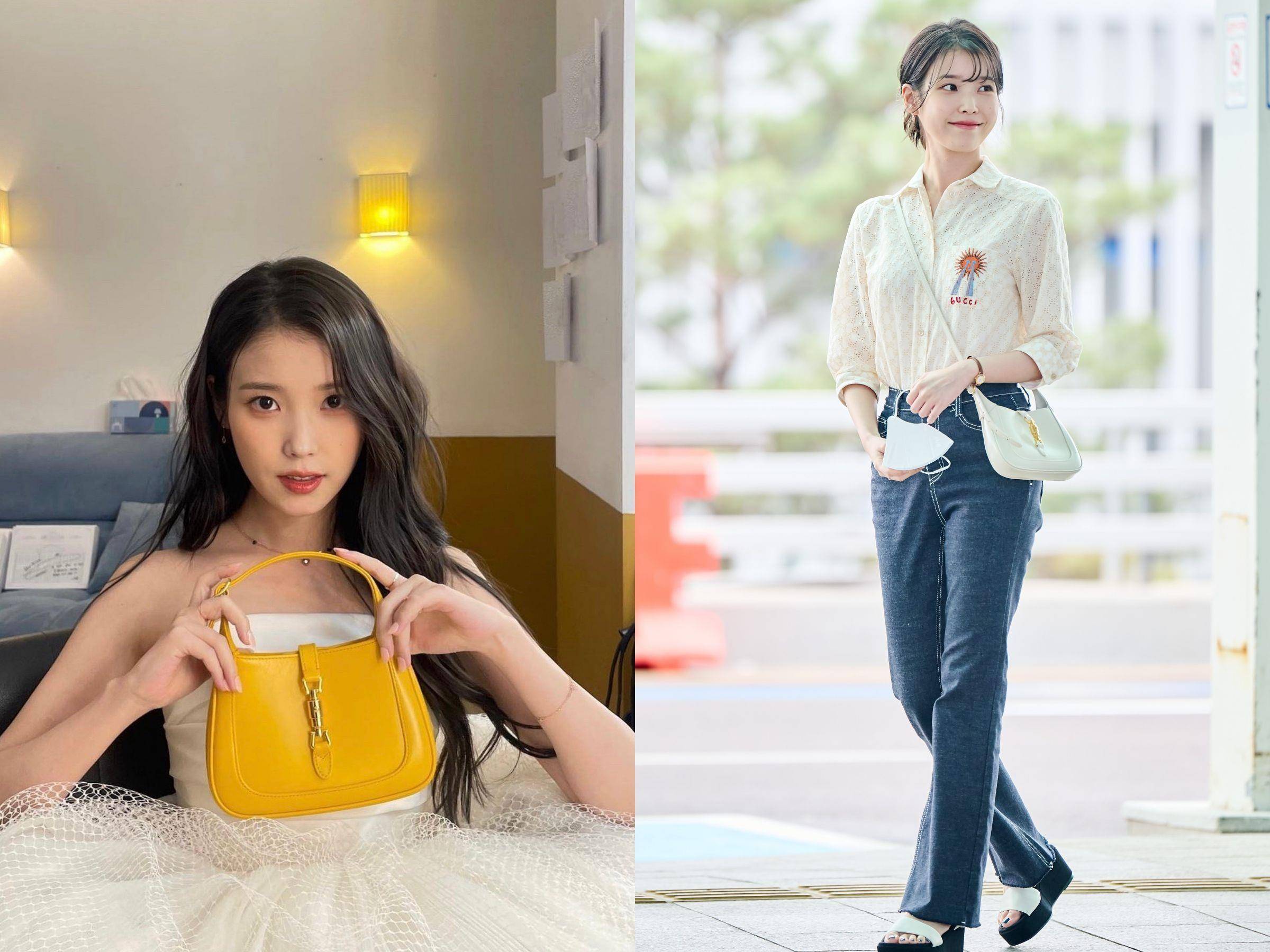 包・开箱／GUCCI贾姬包今年还在烧！ (G)I-DLE Minnie、杨谨华抢拎白色显高级 时尚穿搭 图4张
