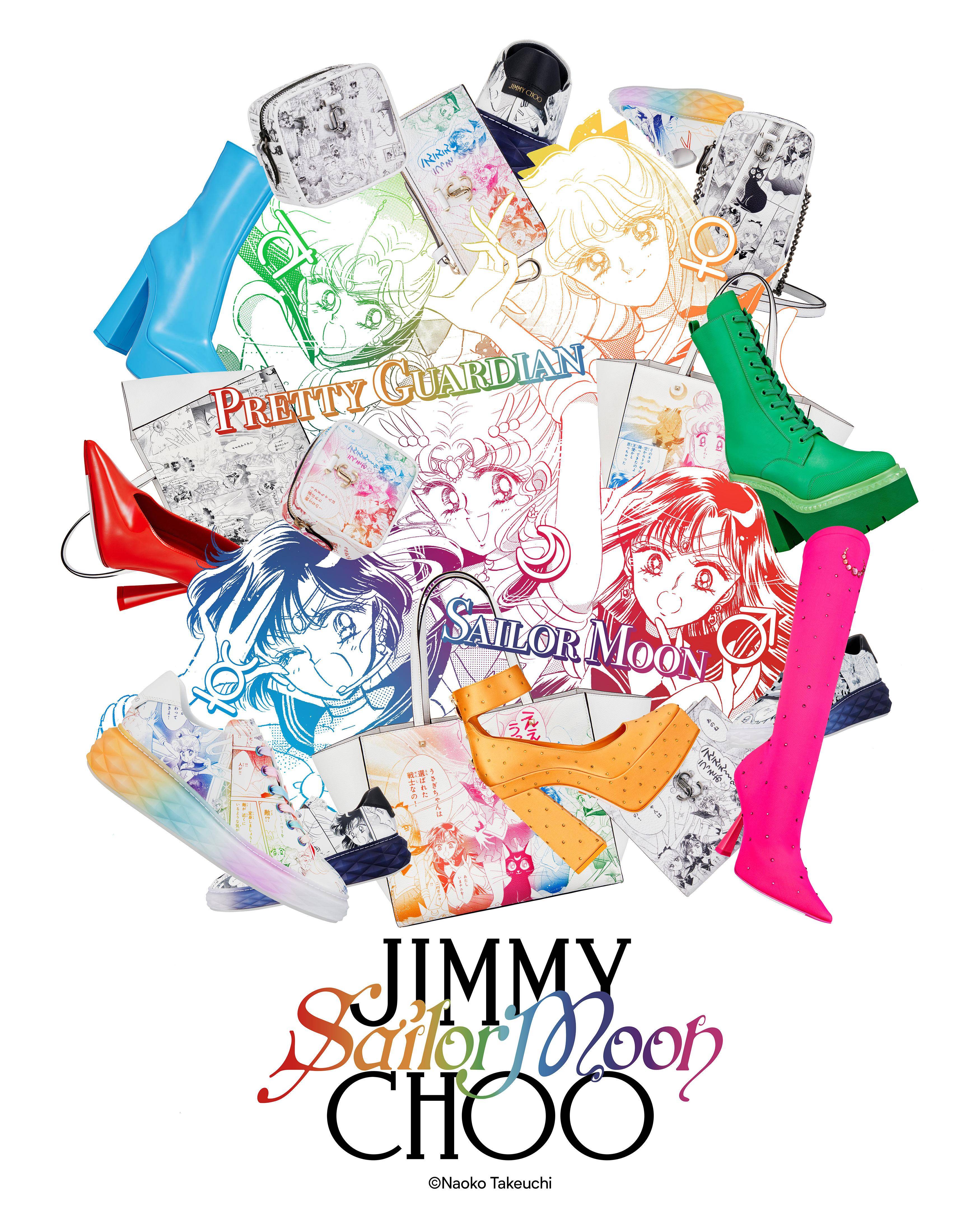 说・流行／《美少女战士》原来是时尚尖端！JIMMY CHOO把主角变梦幻鞋履 时尚穿搭 图1张