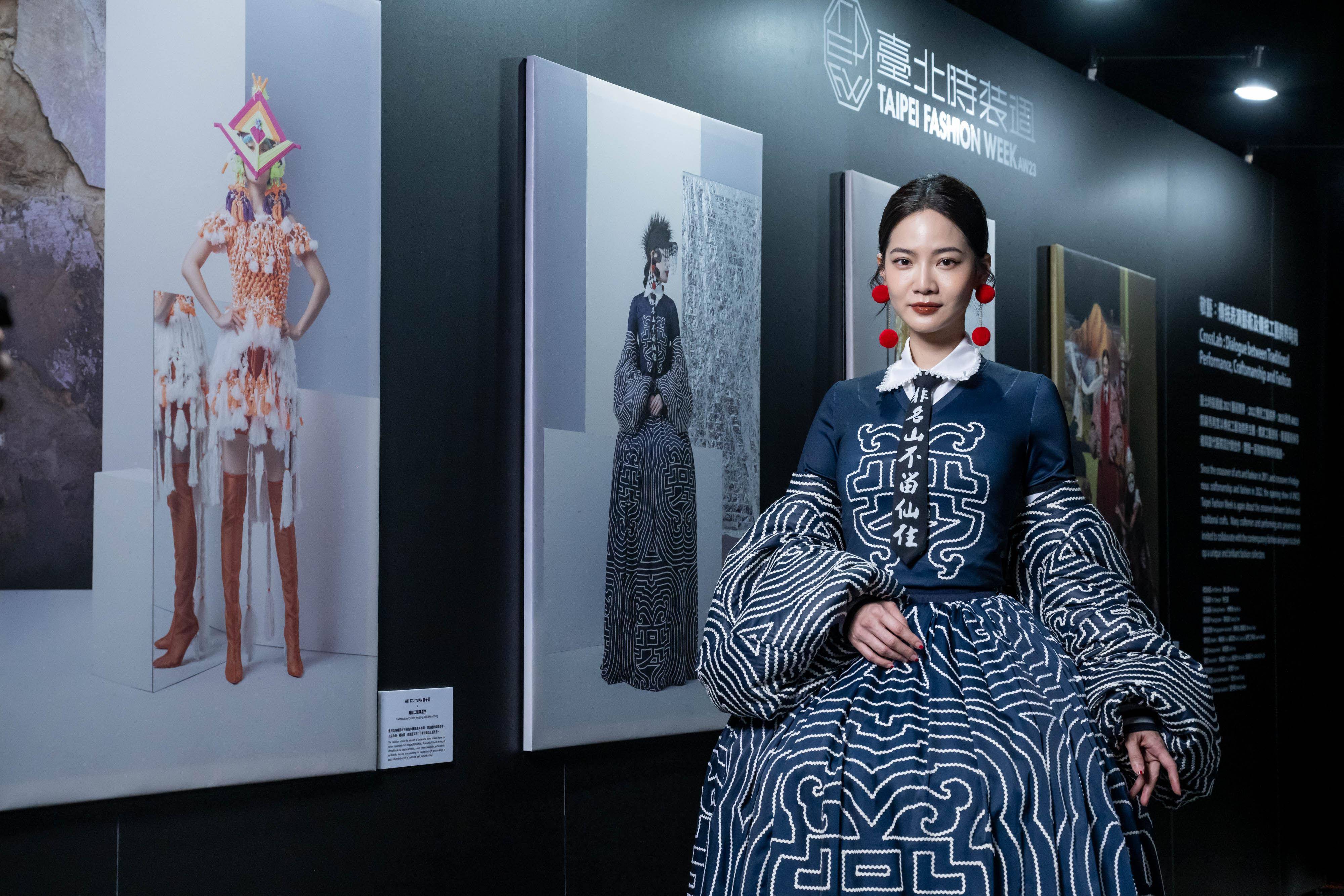 曾之乔“自认像新娘”站台台北时装周　曝唯一缺点：老公抱不到我 名人名流 图2张