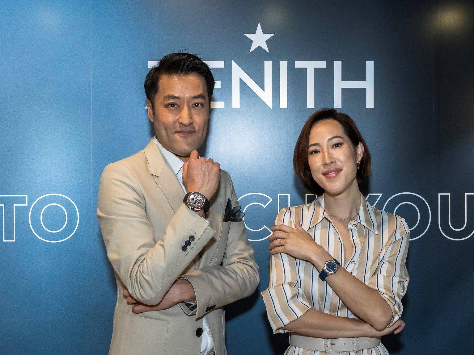 不同转速双陀飞轮配计时针飙速　ZENITH动感炫技 奢侈品牌 图1张