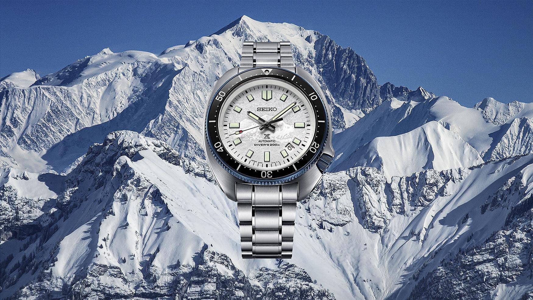风・Luxury／SEIKO潜水表出现白朗峰　纪念冒险家也庆制表110年 奢侈品牌 图3张