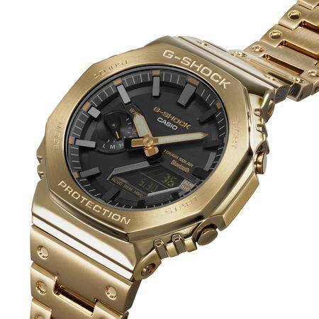 G-SHOCK“农家橡树”金光闪闪　配布表带变身工业风 最新资讯 图2张