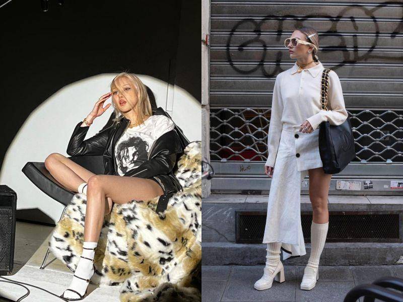 Jennie、海莉都爱穿！　超简单“白袜”3穿搭公式秒变时尚达人 最新资讯 图3张