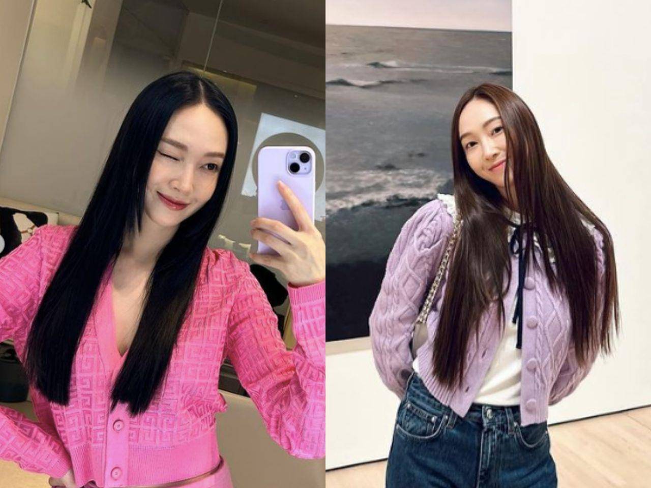 Jessica常做造型竟还有“瀑布级长发”　光泽柔顺靠每天梳头、冷热风交互吹 最新资讯 图1张