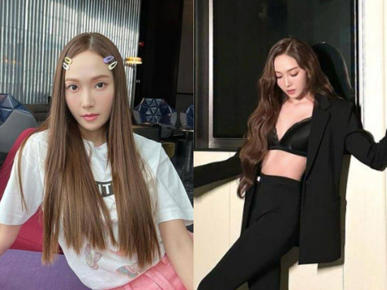 Jessica常做造型竟还有“瀑布级长发”　光泽柔顺靠每天梳头、冷热风交互吹 最新资讯 图4张
