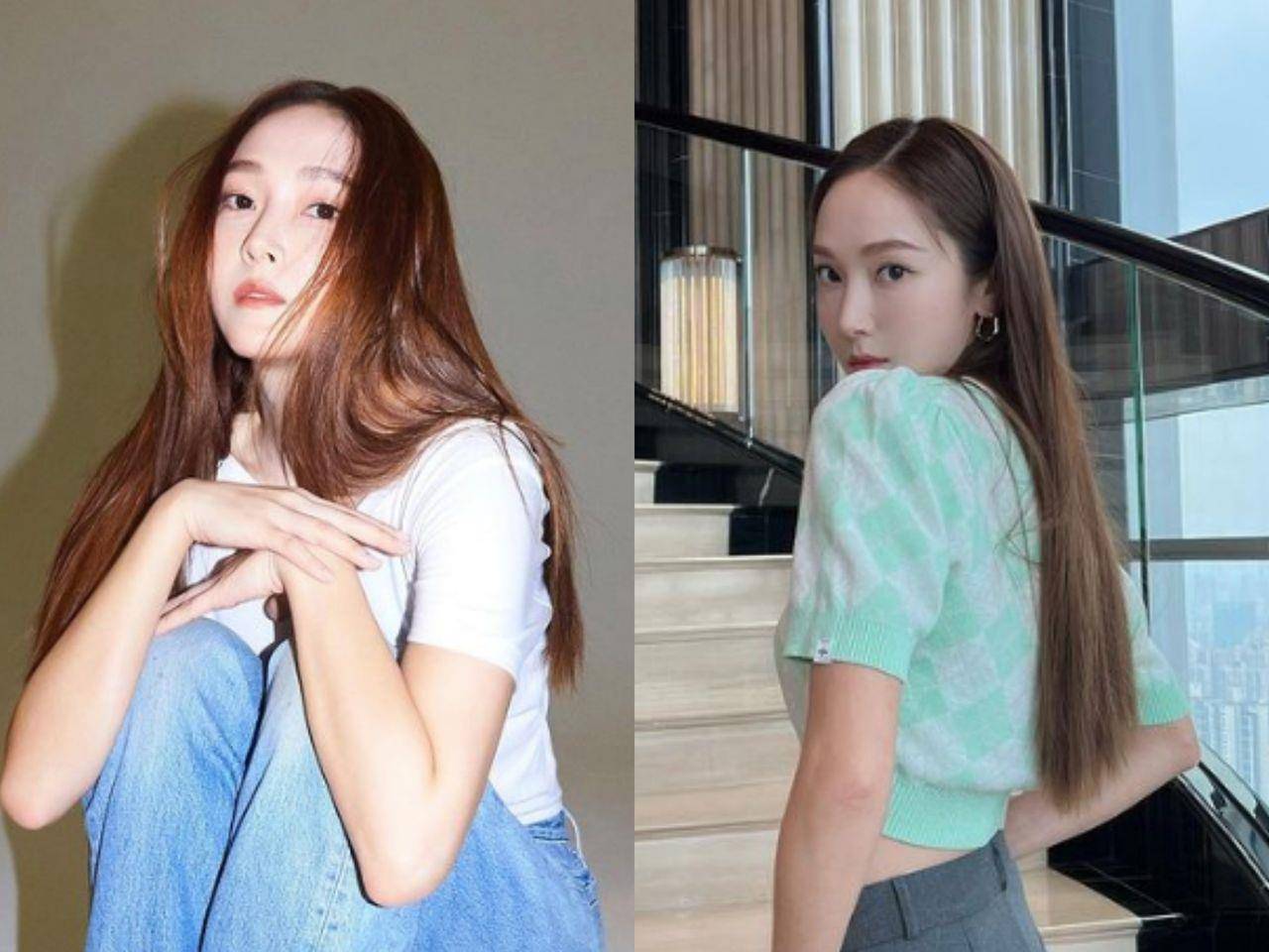 Jessica常做造型竟还有“瀑布级长发”　光泽柔顺靠每天梳头、冷热风交互吹 最新资讯 图5张