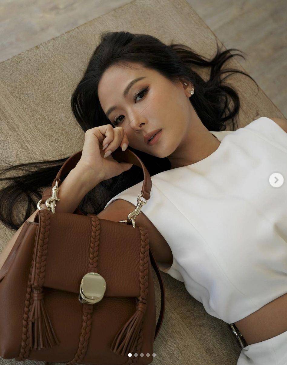 孙芸芸、杨紫琼新欢！BOTTEGA VENETA“黄铜绳结包”手提肩背都时髦 名人名流 图5张