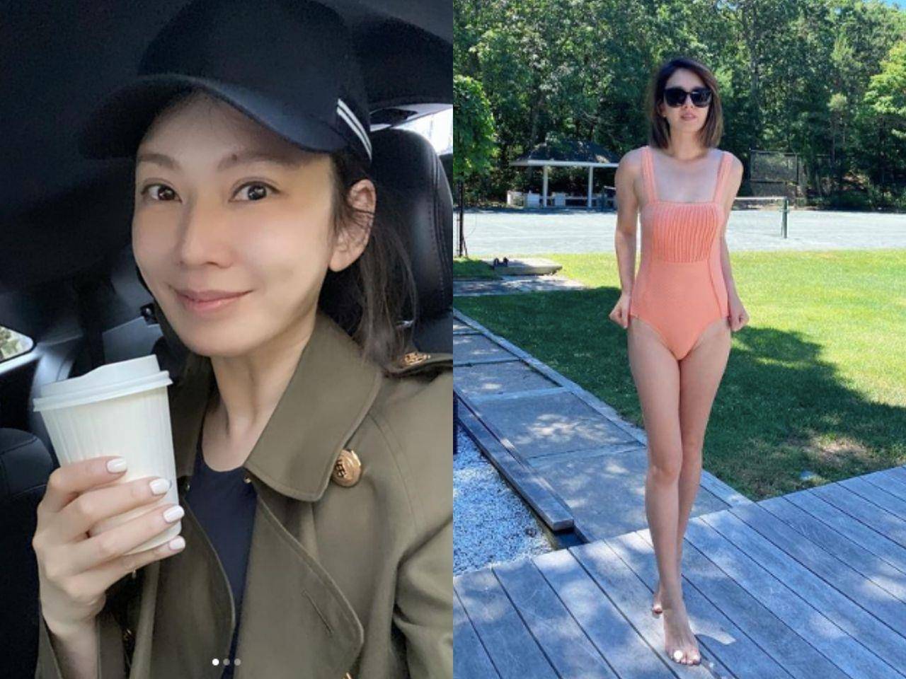 44岁Melody当妈身材照样辣！大餐后干净吃、敷面膜先抹油都是宝藏秘诀 最新资讯 图4张
