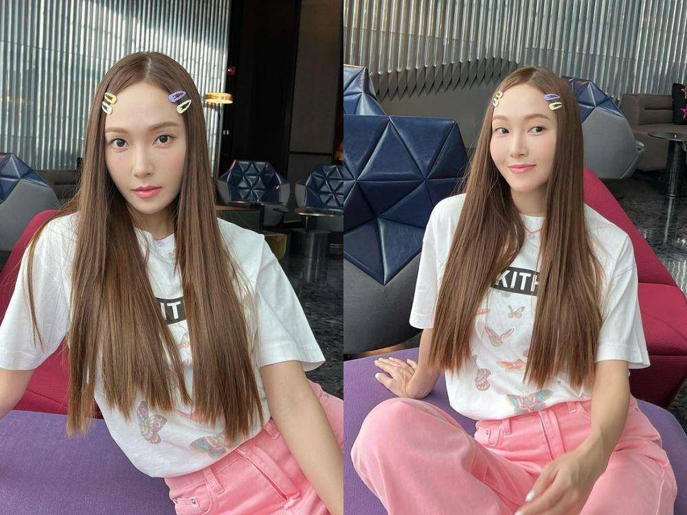 Jessica被狂赞“发质好到会发光”　5招护发秘诀公开：包里必带梳子 名人名流 图4张