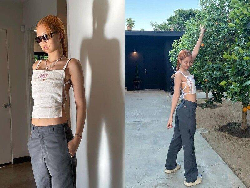 7位又美又会穿的腰精系女星　Rosé、Jennie“炫腹穿搭”超吸睛 名人名流 图2张