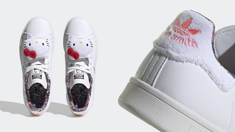 4双联名球鞋超吸睛！Tiffany蓝勾AF1最火、Adidas直接放上Kitty大头 最新资讯 图10张