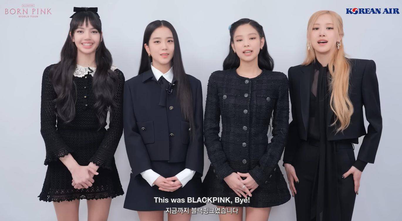 BLACKPINK新身分是空姐！全员换上超帅套装　全黑俐落造型惹人爱 名人名流 图1张