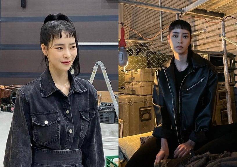林智妍发型超多变，任何浏海都驾驭　宋慧乔经典八字浏海最美 最新资讯 图3张