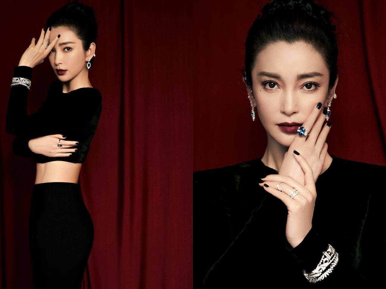 李冰冰50岁状态仍旧超狂！纤腰＋马甲线露优雅女人味简直逆天 名人名流 图1张