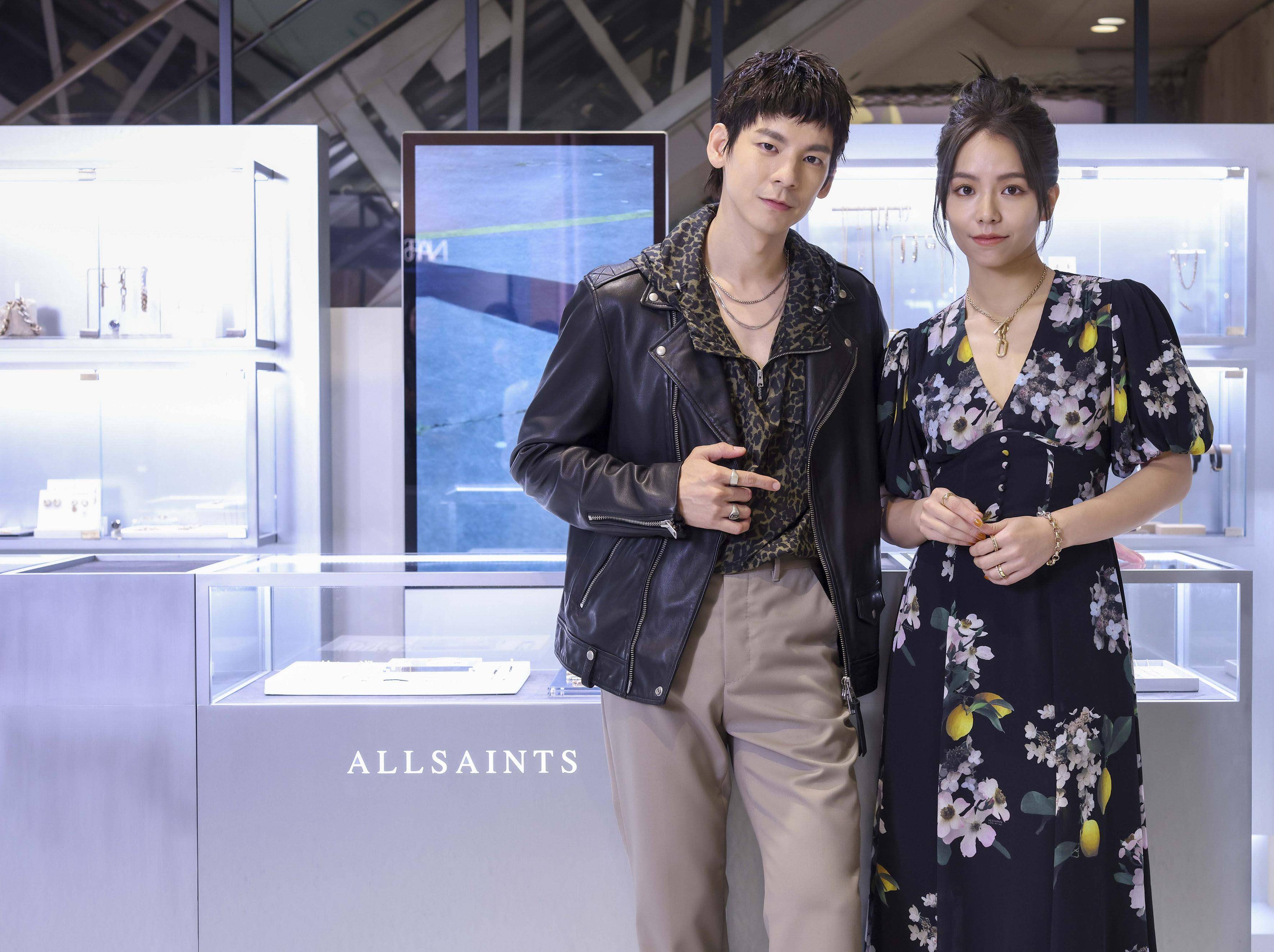 林柏宏把ALLSAINTS当婚戒“毛毛也有戴”　宋芸桦约会穿搭爱皮衣 名人名流 图1张