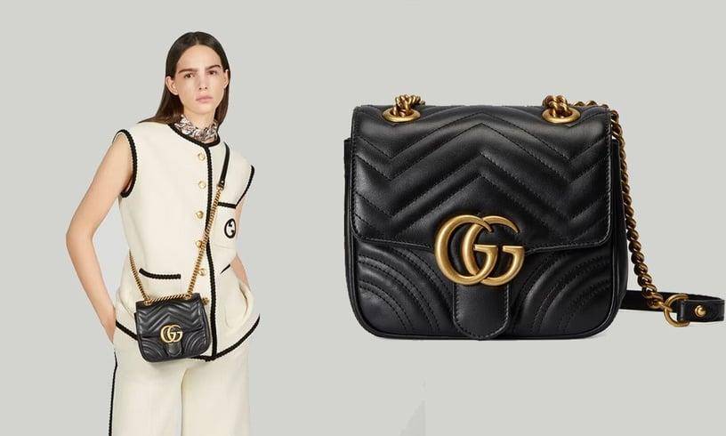 6款精品“小黑方包”耐看不过时　CHANEL、CELINE让你当精致女孩 时尚穿搭 图4张