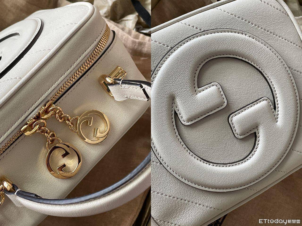 包・开箱／GUCCI BLONDIE新出“小方包”造型　整颗立方体已经太可爱 时尚穿搭 图3张