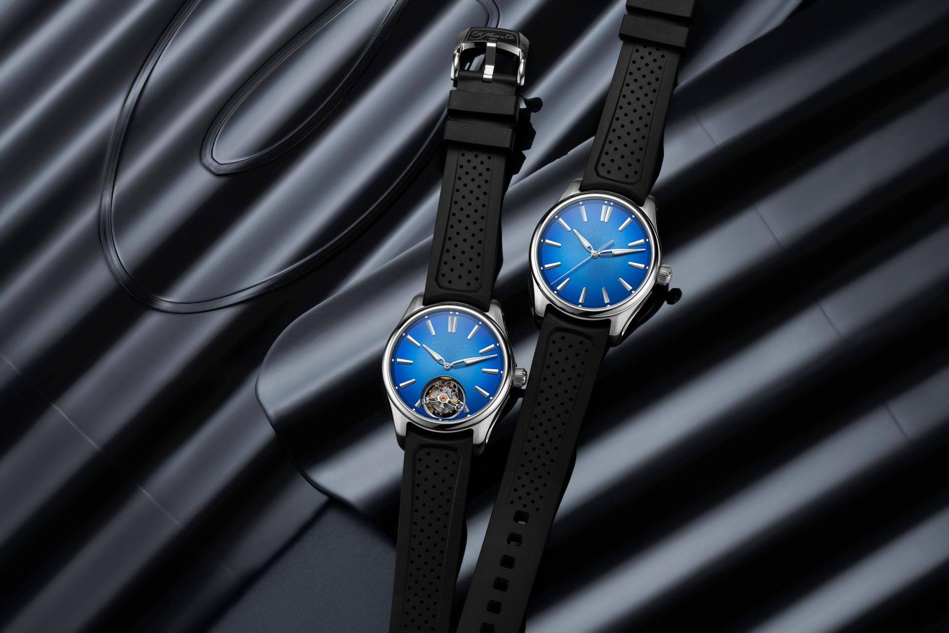 低调到品牌Logo都舍掉　H. Moser ＆ Cie.万年历表质感取胜 奢侈品牌 图2张