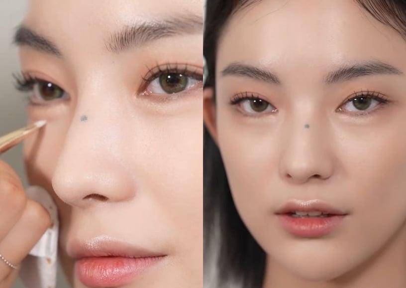 韩星水光轻透妆这样画！化妆师亲授高光用法　第1步骤“打亮”是关键 最新资讯 图4张