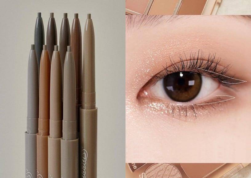 单眼皮、内双肿泡眼必学　“眼尾三角区＋卧蚕画法”放大双眼立刻有感 最新资讯 图4张