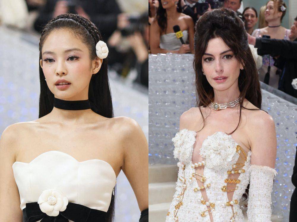 MET Gala／女星全化猫眼＋裸唇！Jennie清淡优雅风、安海瑟薇复古感 最新资讯 图1张