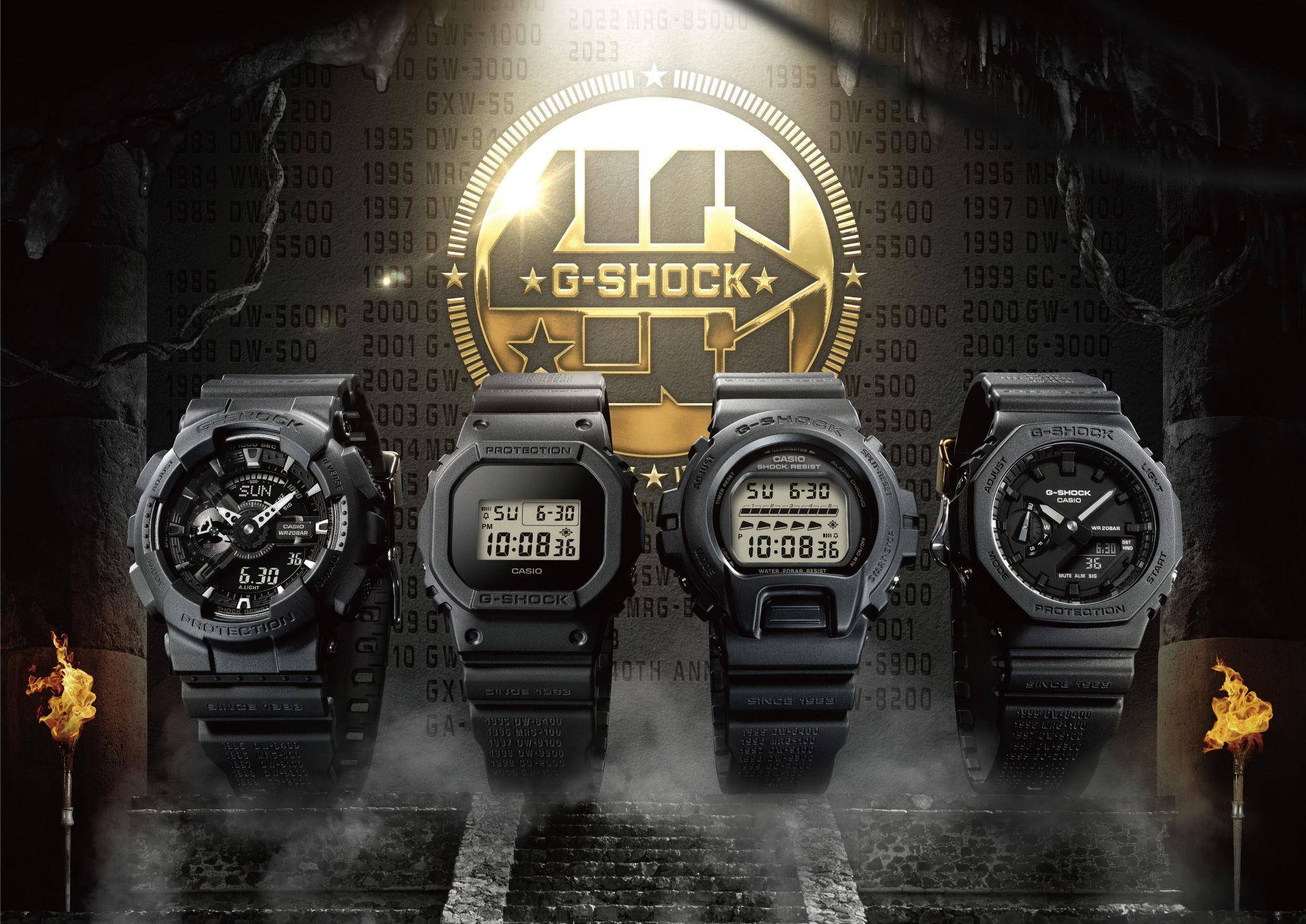 G-SHOCK代表作型号跃上纪念表带　经典方表送圆表圈玩“变脸” 最新资讯 图1张