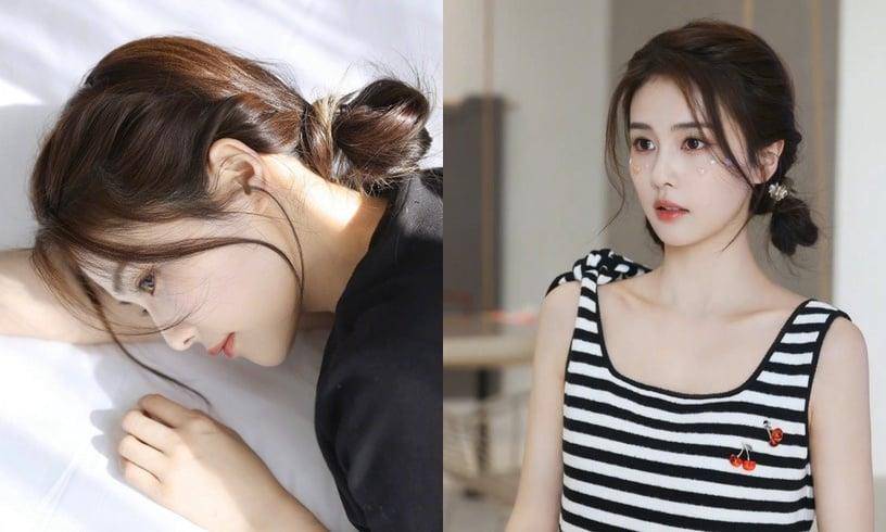 夏天换上“初恋感编发” 　迪丽热巴同款超显嫩、鞠婧祎甜美爆棚 最新资讯 图4张