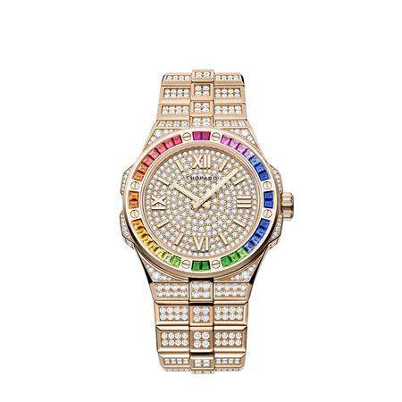 风・Luxury／杨紫琼超薄表上手帅气有型　男星更敢秀满钻珠宝表 名人名流 图6张