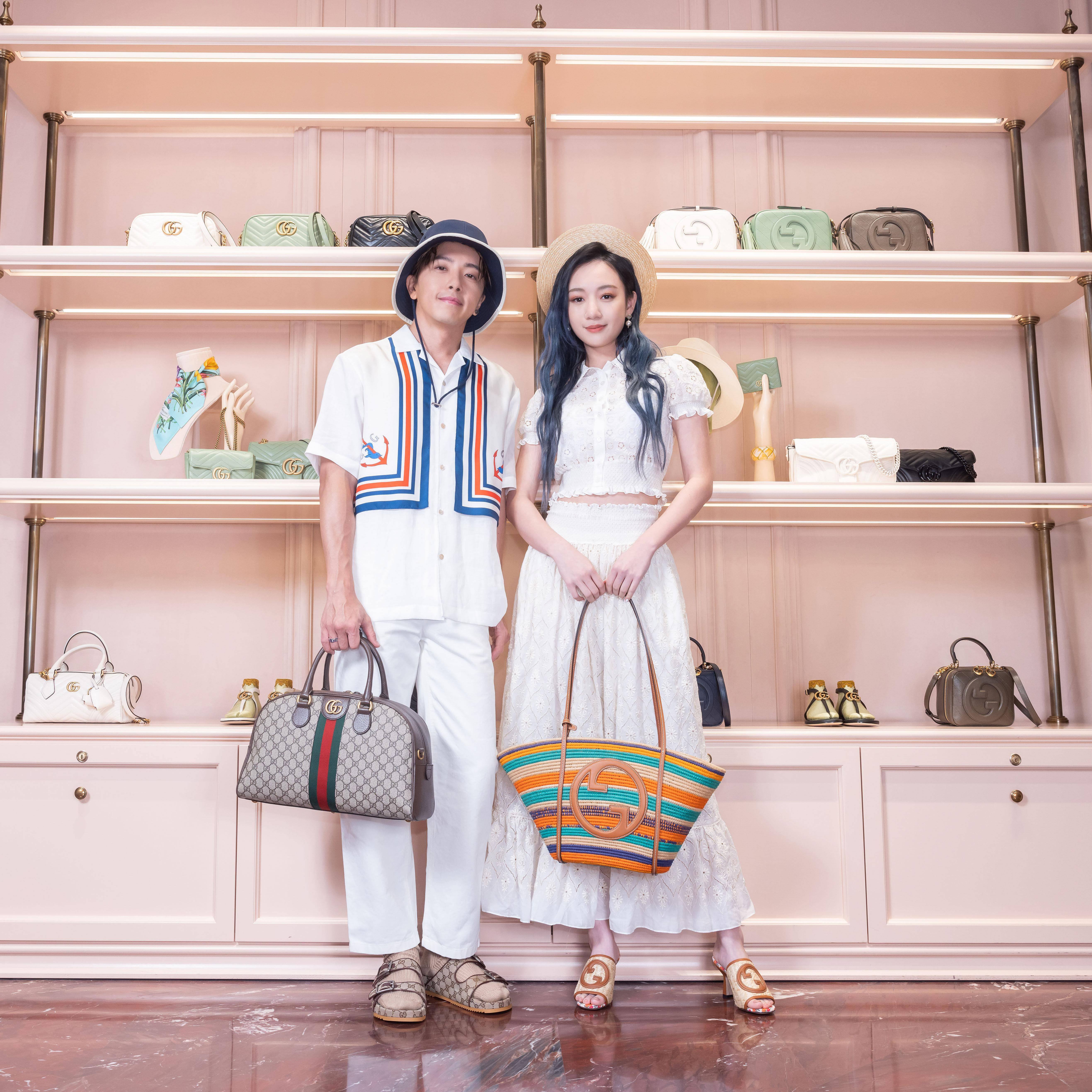吴卓源、坤达情侣装亮相GUCCI　坤达自曝防晒超勤劳，只差没出动“脸基尼” 名人名流 图3张