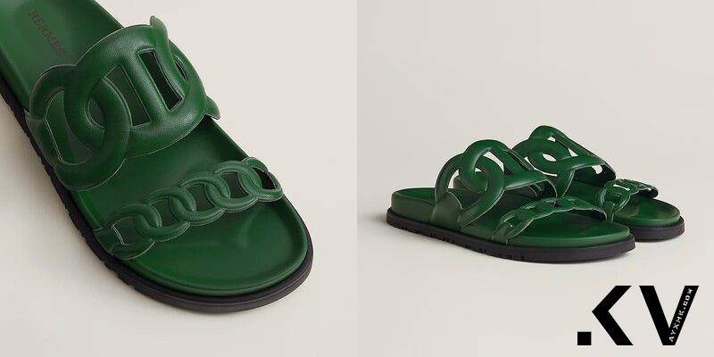 “精品运动风凉鞋”清单　Chloé今夏最美联名、爱马仕仙人掌绿很时髦 时尚穿搭 图5张