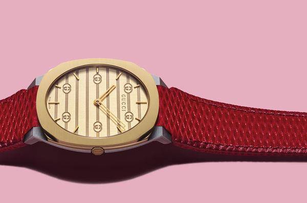 Gucci超薄表突破性别框架　复古设计新色出击　 奢侈品牌 图3张