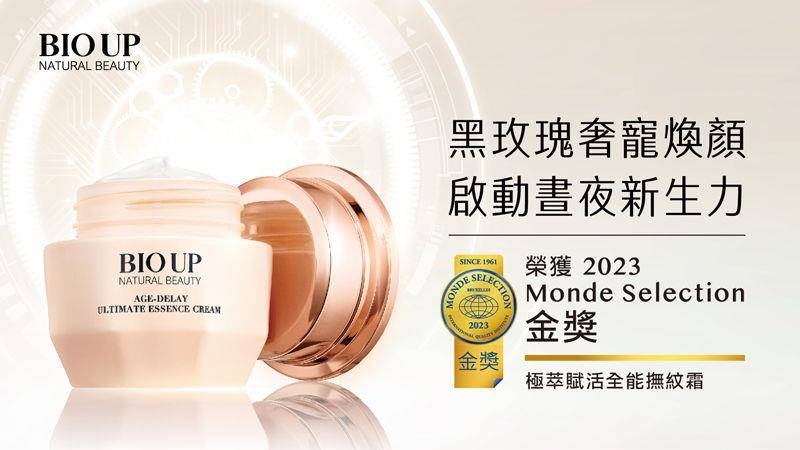 BIO UP“全能抚纹霜”　获2023年比利时世界品质金奖肯定 最新资讯 图1张