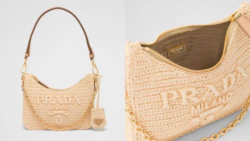 5款精品草编包推荐　MIU MIU梦幻樱花粉、BALENCIAGA遮阳帽设计超Q 时尚穿搭 图3张