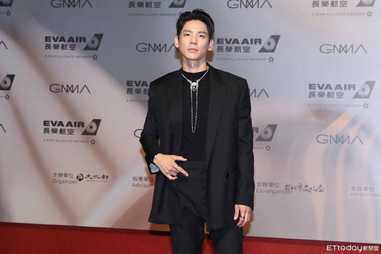 金曲时尚／林柏宏黑西装搭950万珠宝夺红毯最帅！韦礼安王子风紧追 名人名流 图3张