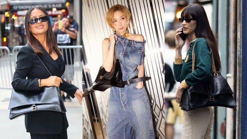 《黑镜6》莎玛海耶克连换两个大包抢镜　怒闯公司砸场是女神指定款 时尚穿搭 图6张