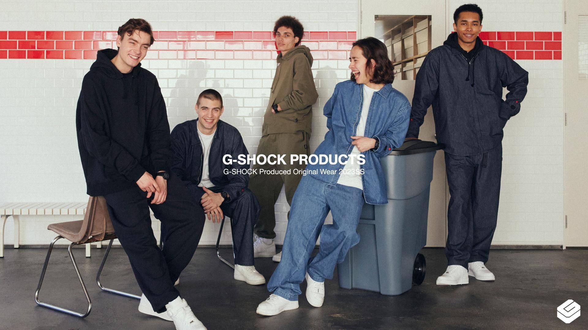 G-SHOCK推出潮服！　成套丹宁装、八角logo帅翻 最新资讯 图1张
