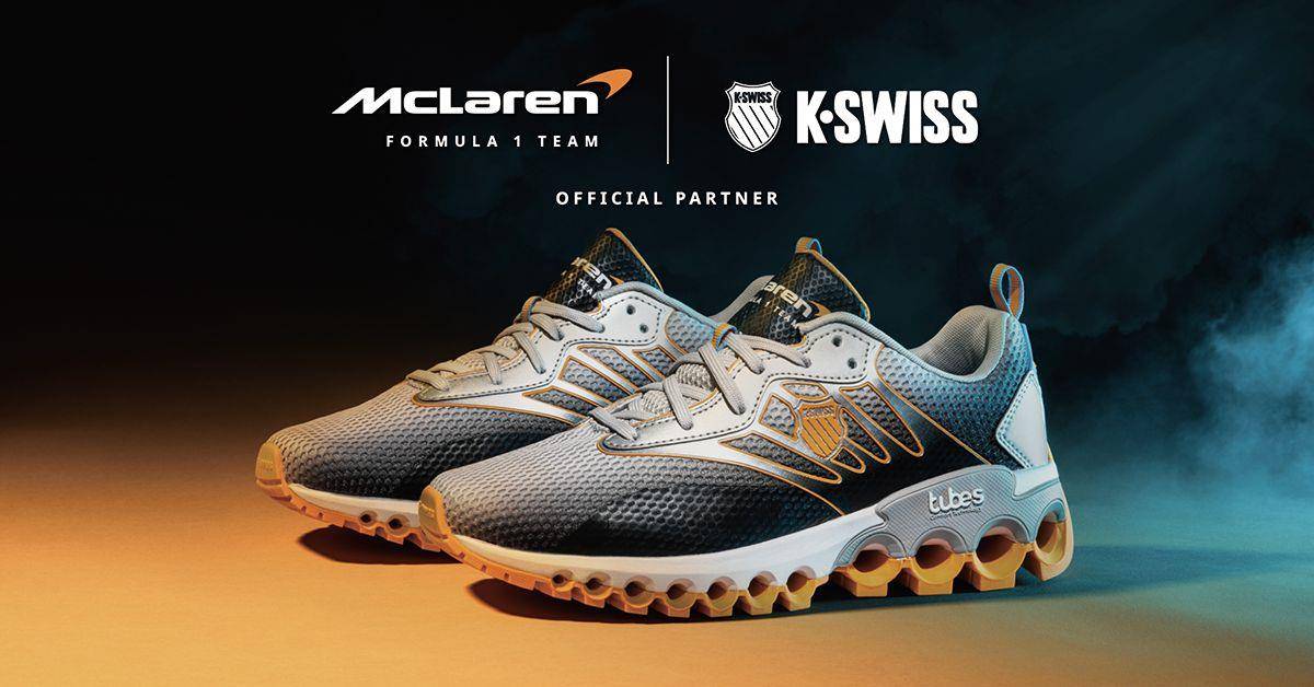 周晓涵时尚气场挡不住　帅穿K-SWISS x McLaren联名超跑系美鞋！ 名人名流 图4张