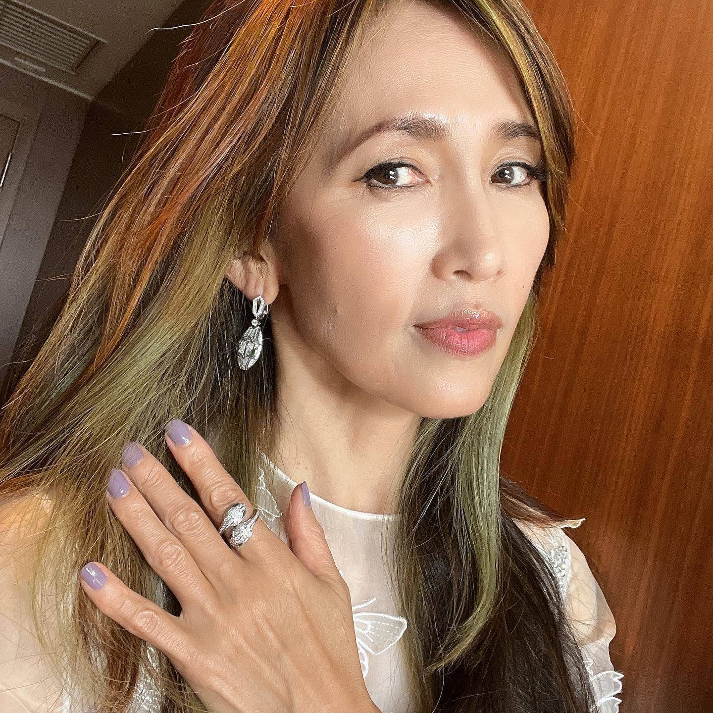 工藤静香17万LV行李箱泄巨星身分　蛇珠宝加持秀女神气势 时尚穿搭 图4张