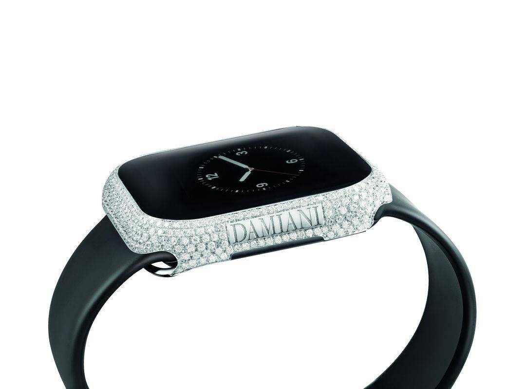 亮・珠宝／俐落首饰宠老爸　献Apple Watch满钻壳奢华一下 奢侈品牌 图6张