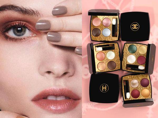 秋季绝美眼影盘点：CHANEL黄金刻纹盘面、Dior眼影盘上有手工织纹 最新资讯 图1张