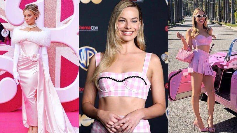 芭比粉难驾驭？玛格罗比、Lisa高段位“粉色穿搭”　5招化身人间芭比 最新资讯 图1张