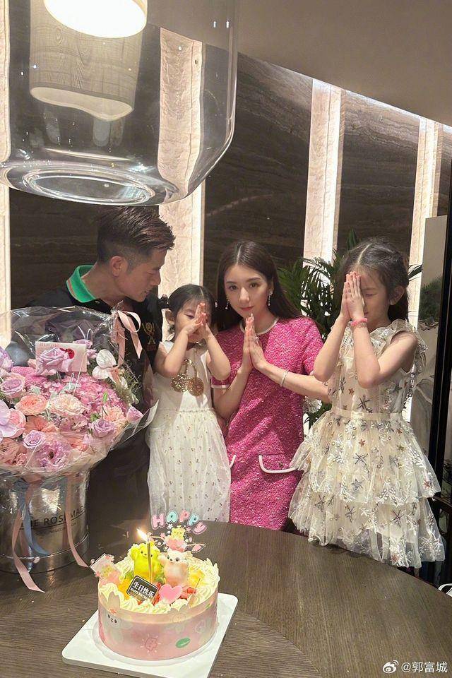 郭富城老婆过生日289万珠宝上身超豪奢！可见被天王捧在手心疼 奢侈品牌 图2张