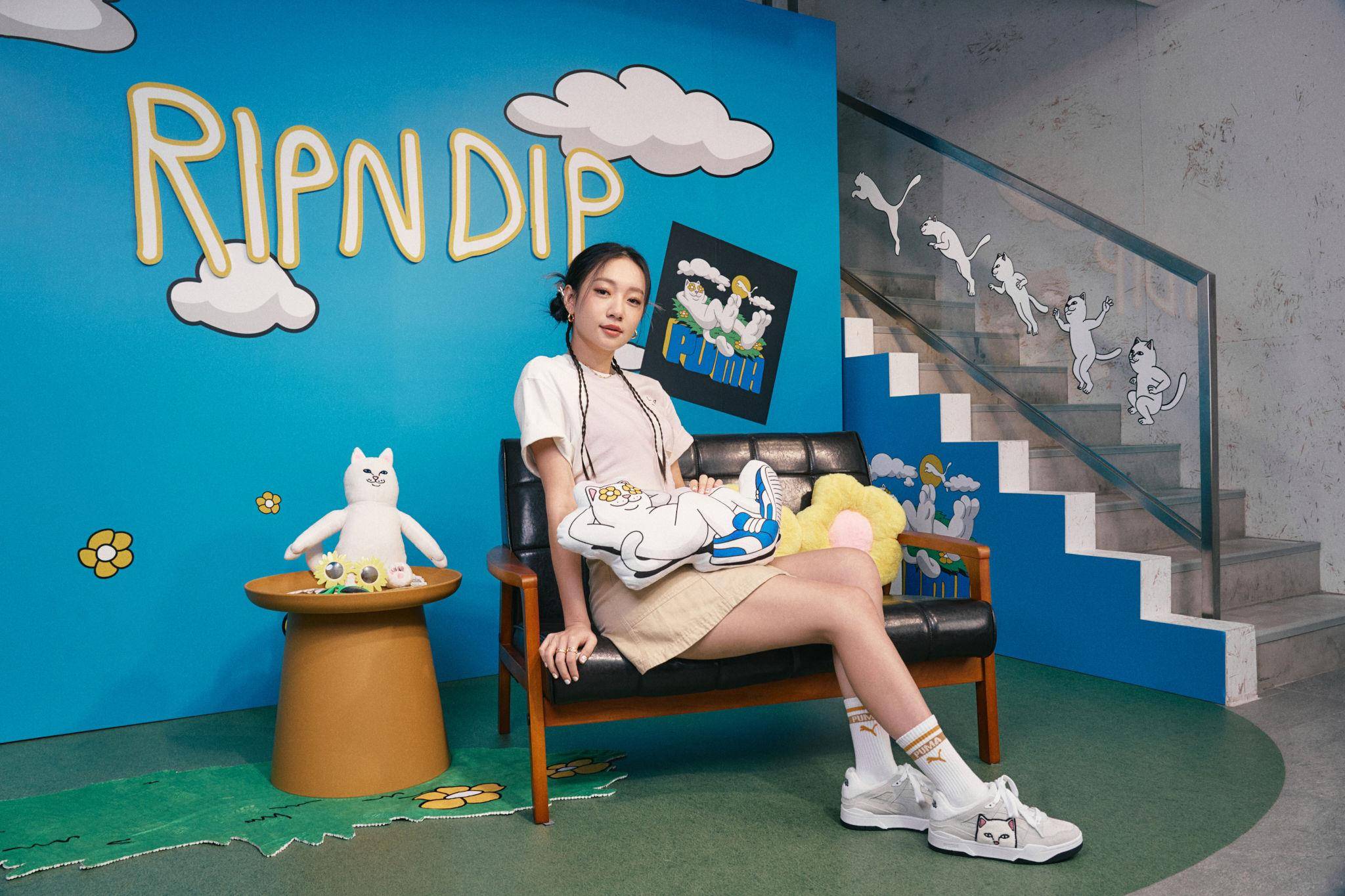 吴卓源笑曝“最近想比中指的事”　七夕要穿PUMA x RIPNDIP联名鞋 名人名流 图2张