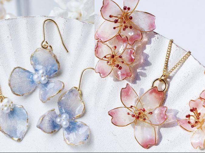 日本女孩都戴透明系饰品！花椰菜冰块超可爱、绣球花瓣复古又高级 最新资讯 图4张