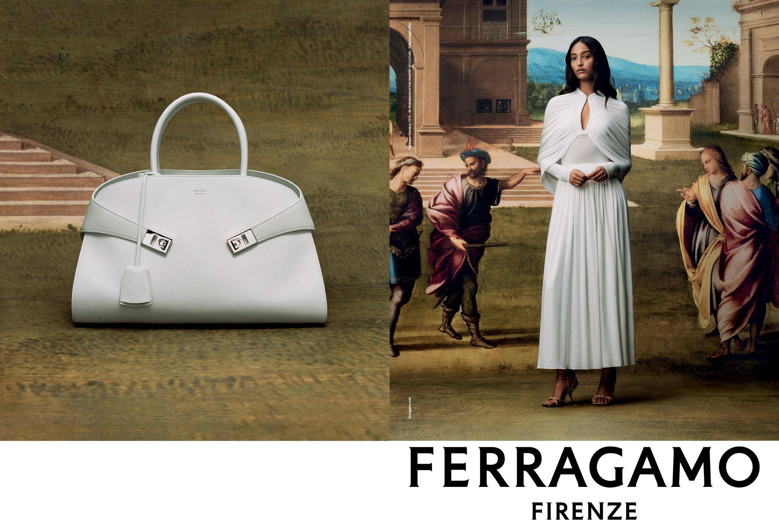 FERRAGAMO秋冬爆款预测！午夜蓝Wanda包、金色复刻凉鞋迎来新文艺复兴 时尚穿搭 图5张