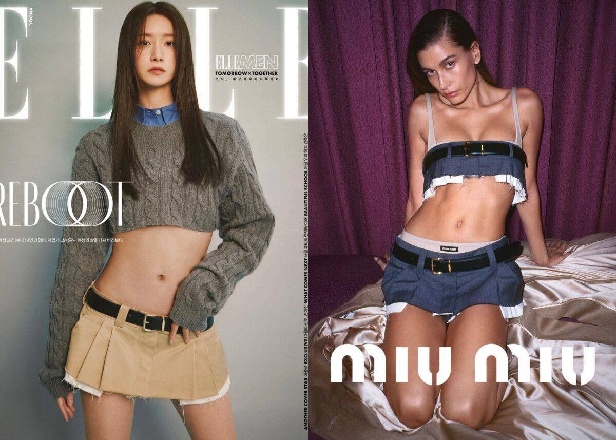 NewJeans、(G)I-DLE打歌都穿“低腰＋皮带”　复古辣妹风必备大Logo 最新资讯 图16张