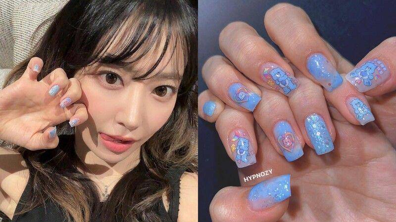 夏季韩星美甲范本推荐　清新小雏菊、粉色系卡通图样超可爱 最新资讯 图2张