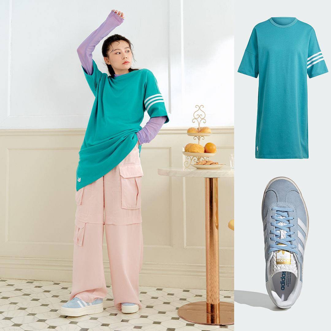 adidas周年庆攻略“多巴胺穿搭”必收！芭比粉运动装、话题鞋款跟上鲜艳热潮 最新资讯 图5张