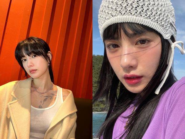 《假面女郎》林珍娜率性装扮遮不住“星味”　身上粉嫩饰品成亮点 时尚穿搭 图1张