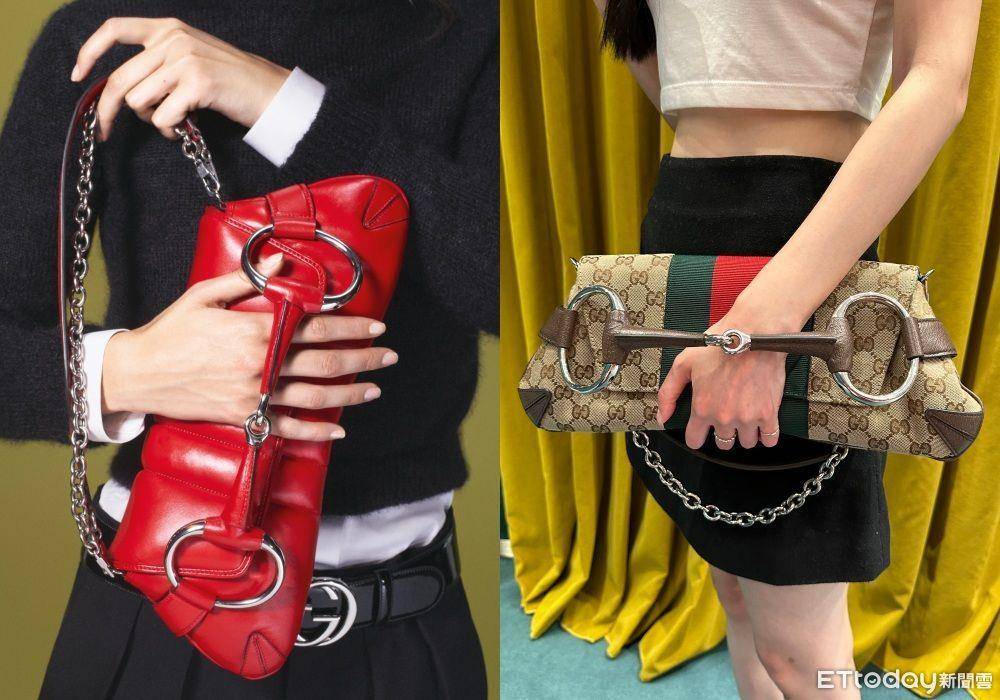 下个必抢it包！Gucci“巨大版马衔链包”太吸睛　Kendall、Dua Lipa都抢背 名人名流 图6张